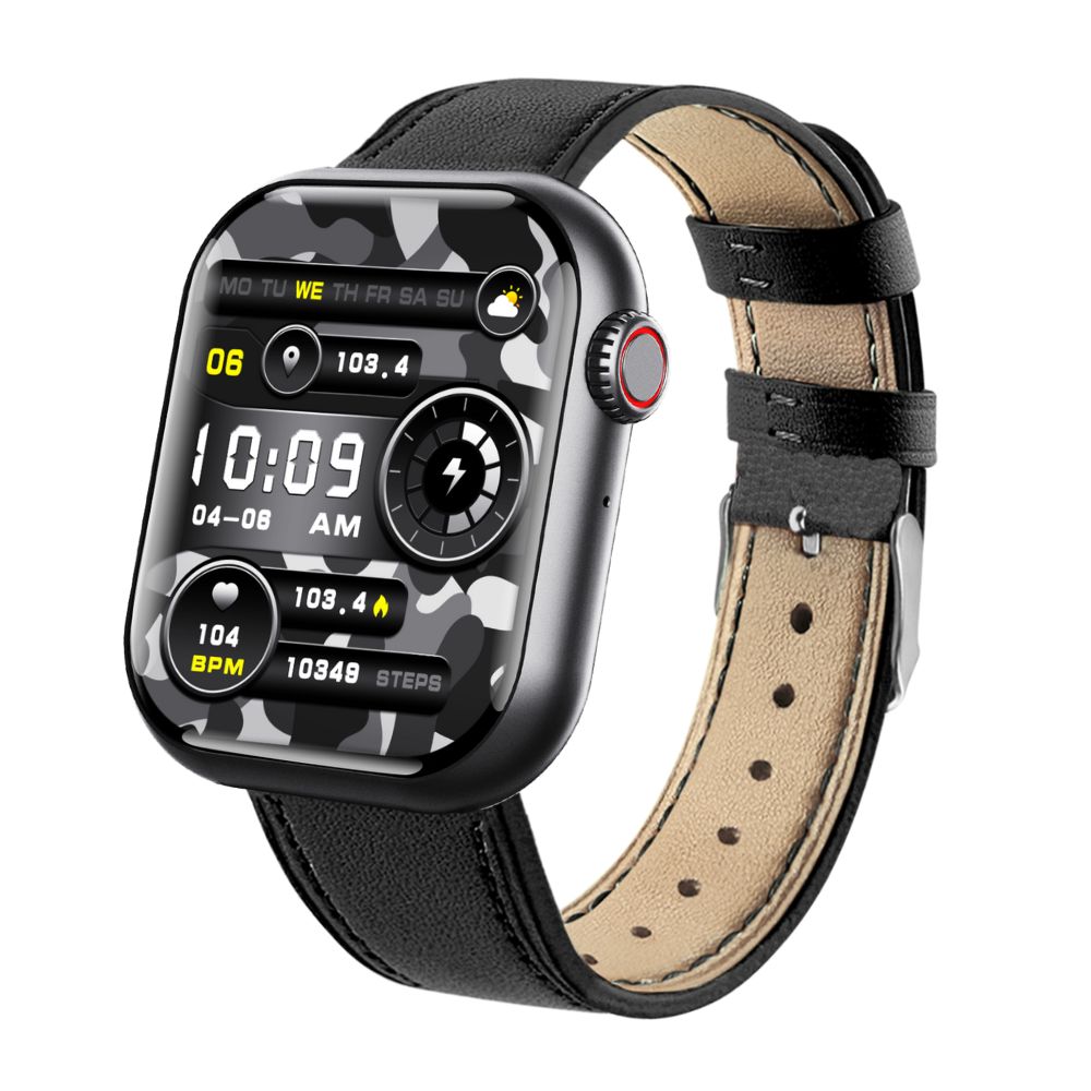 Davy | Smartwatch: BP, Blood O2, Glucose Monitor, Sleep Tracker