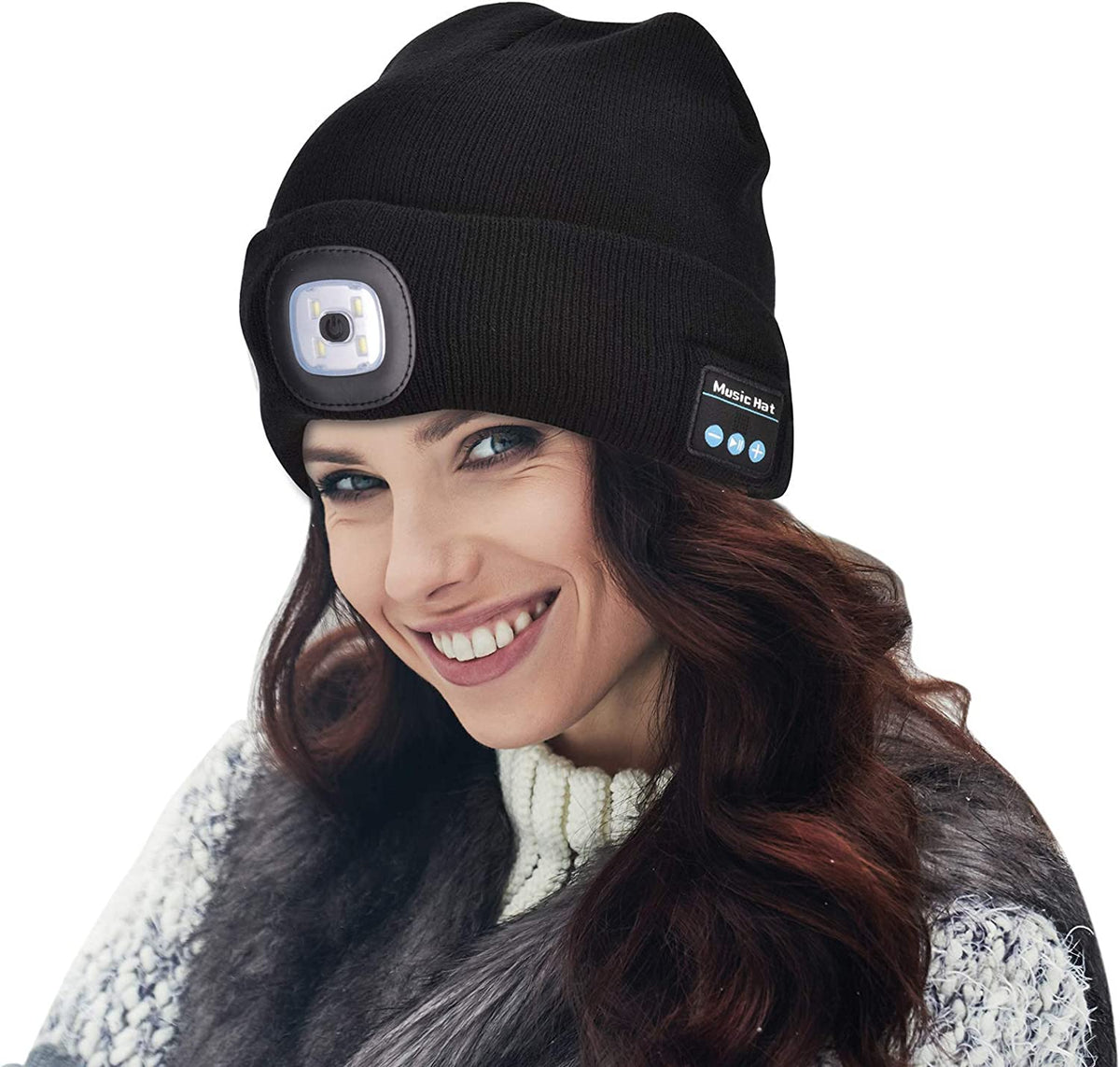 Davy | Bluetooth Beanie Hat Light Wireless Headphones
