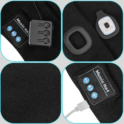 Davy | Bluetooth Beanie Hat Light Wireless Headphones