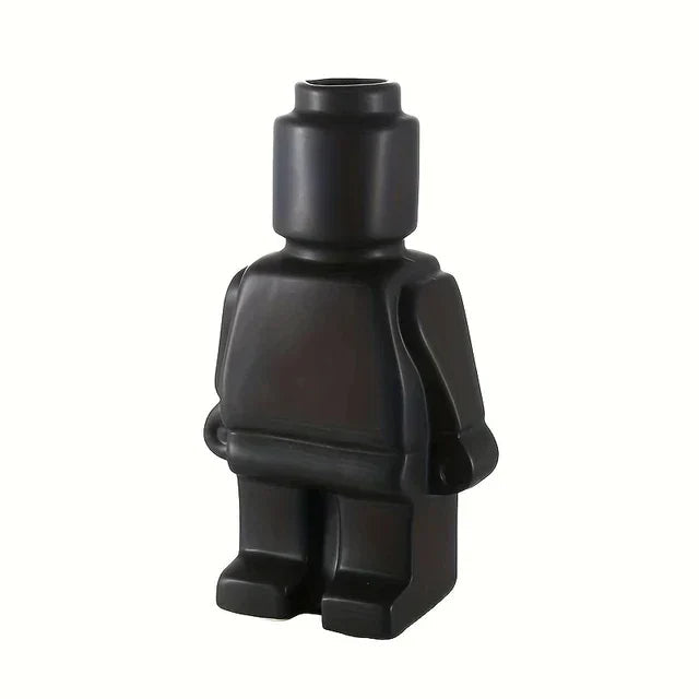 Davy | Block Figure Planter | Contemporary Minimalist Decor