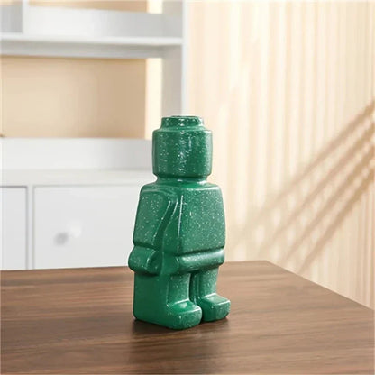 Davy | Block Figure Planter | Contemporary Minimalist Decor