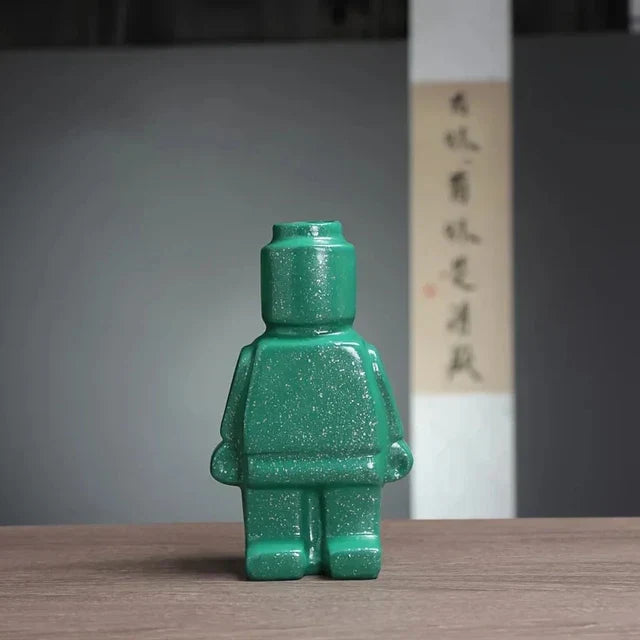 Davy | Block Figure Planter | Contemporary Minimalist Decor