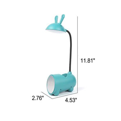 Davy | BunnyGlow Creative LED Touch Lamp with Pen Holder | USB Charging Function | Desk Lamp | Children's Room Decor