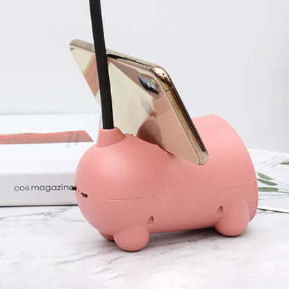 Davy | BunnyGlow Creative LED Touch Lamp with Pen Holder | USB Charging Function | Desk Lamp | Children's Room Decor