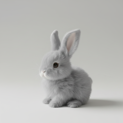 Davy | BunnyLoom Interactive Plush | Realistic hopping bunny toy for kids