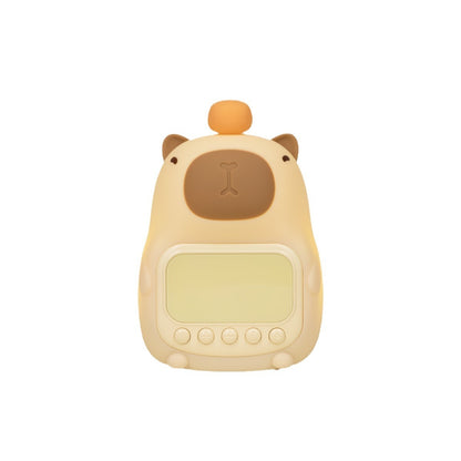 Davy | Capybara Alarm Clock with Gentle Night Light