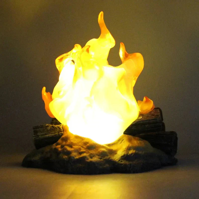 Davy | Anime Flame Character Figure | Collectible Glowing Figurine
