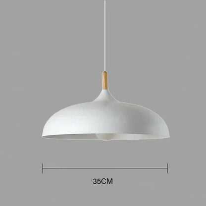 Davy | Oak Wood Pendant Lamp for Nordic Style Interiors