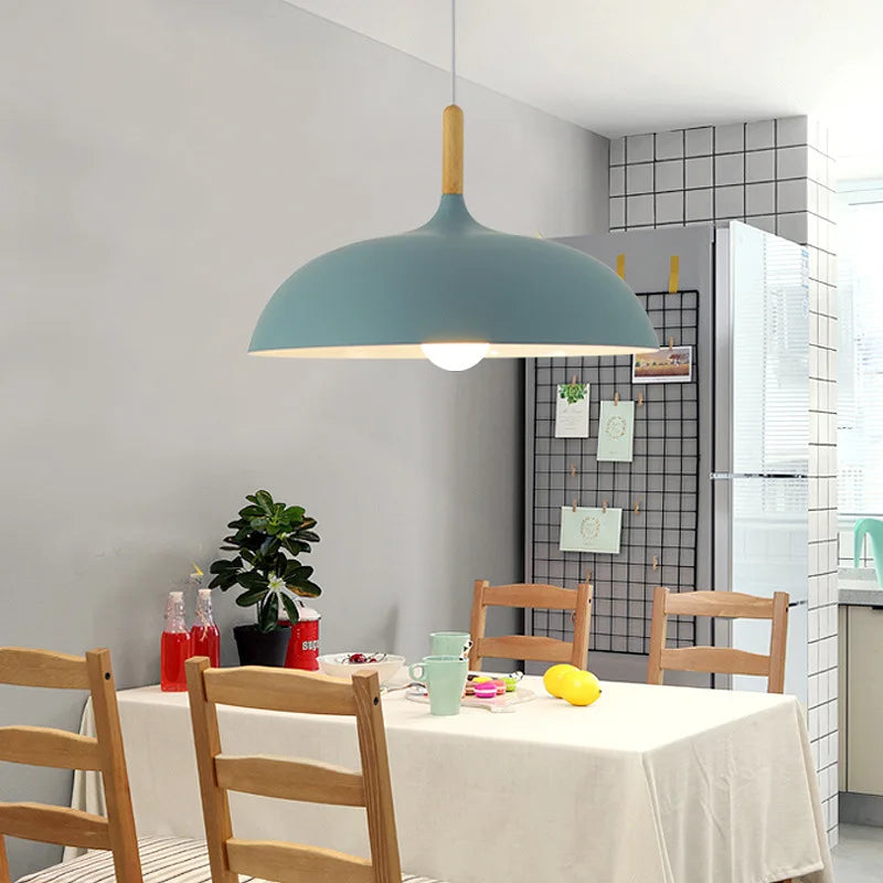 Davy | Oak Wood Pendant Lamp for Nordic Style Interiors