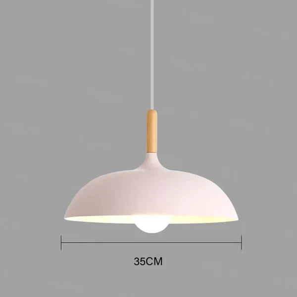 Davy | Oak Wood Pendant Lamp for Nordic Style Interiors