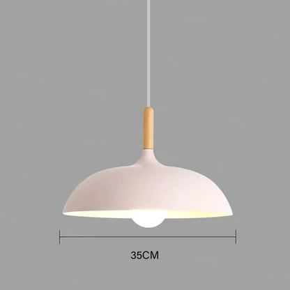 Davy | Oak Wood Pendant Lamp for Nordic Style Interiors