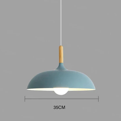 Davy | Oak Wood Pendant Lamp for Nordic Style Interiors