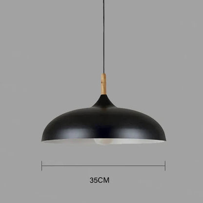 Davy | Oak Wood Pendant Lamp for Nordic Style Interiors