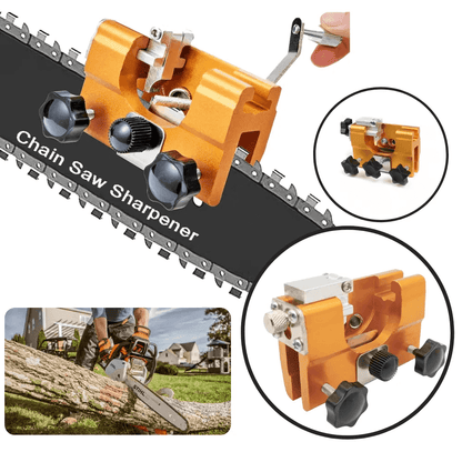 Davy | Chainsaw Chain File Guide - Durable & Precise Sharpening