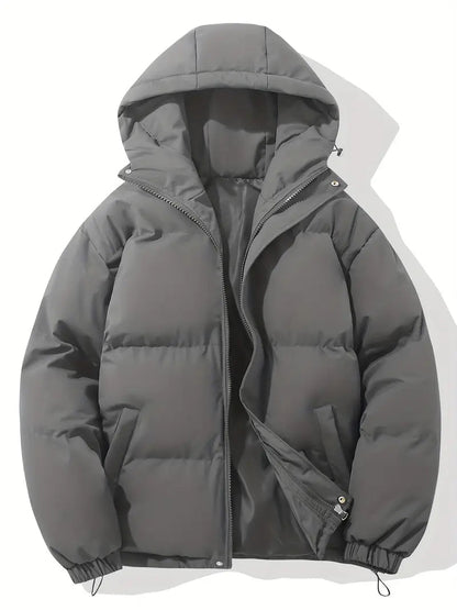 Davy | Men's Cozy Quilted Puffer Hoodie