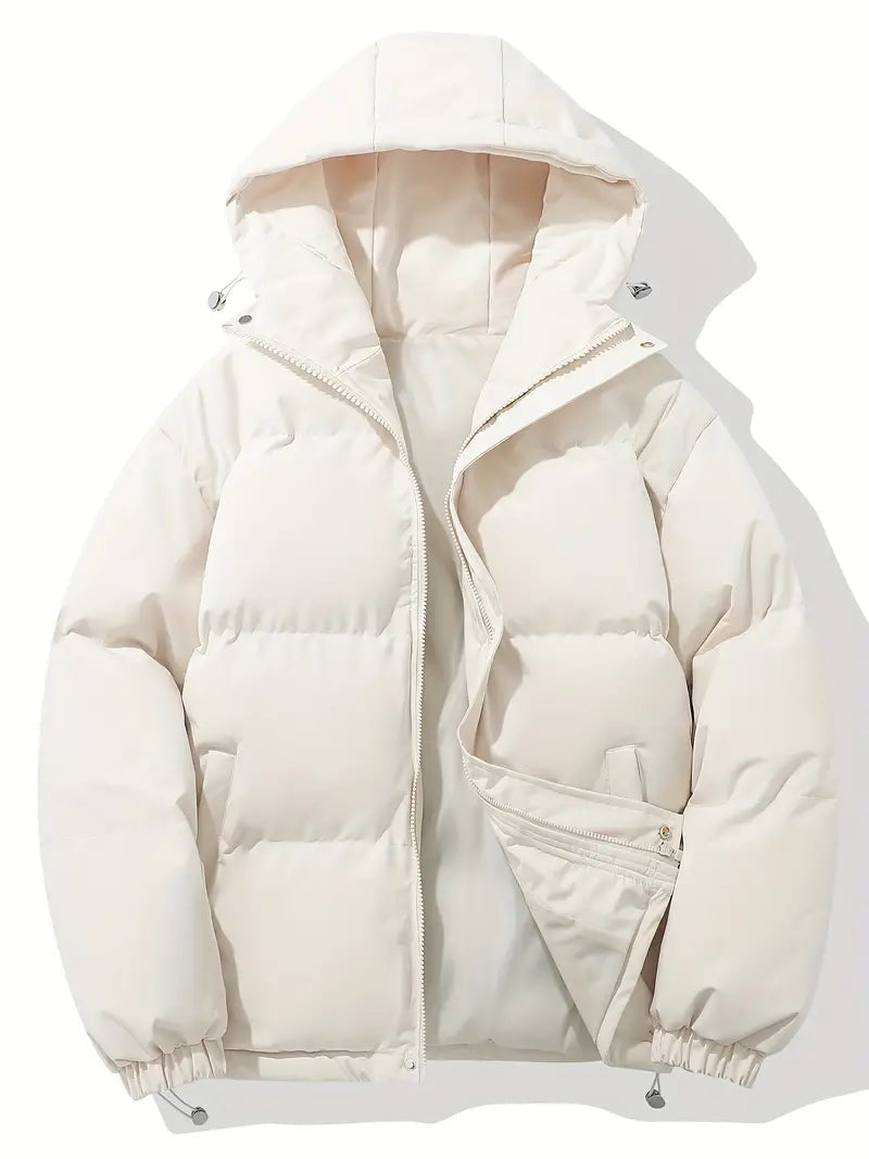 Davy | Men's Cozy Quilted Puffer Hoodie