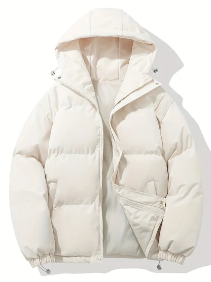 Davy | Men's Cozy Quilted Puffer Hoodie