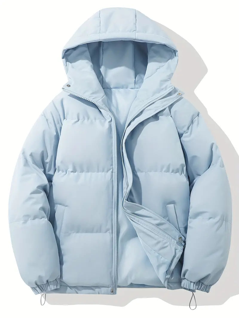 Davy | Men's Cozy Quilted Puffer Hoodie