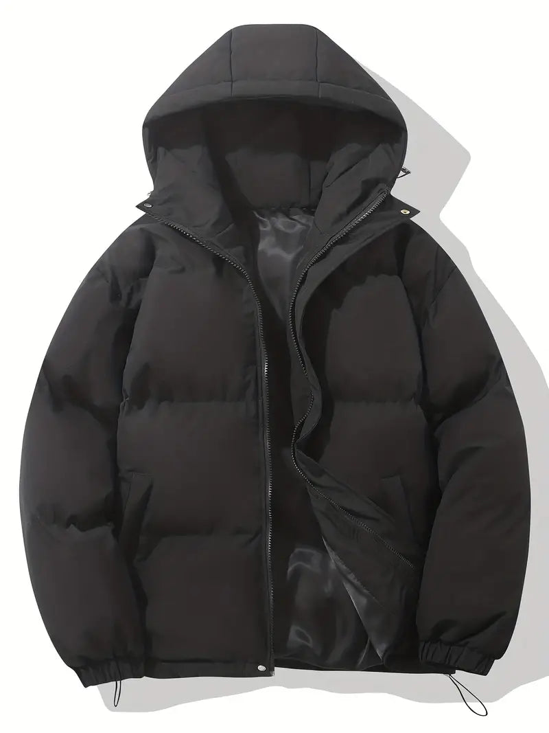 Davy | Men's Cozy Quilted Puffer Hoodie