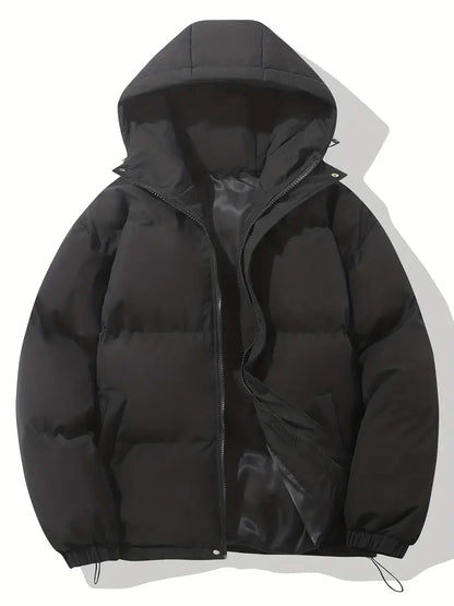 Davy | Men's Cozy Quilted Puffer Hoodie