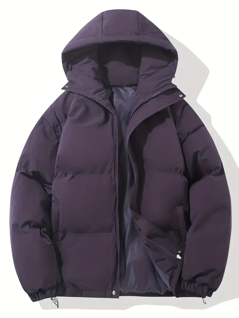 Davy | Men's Cozy Quilted Puffer Hoodie