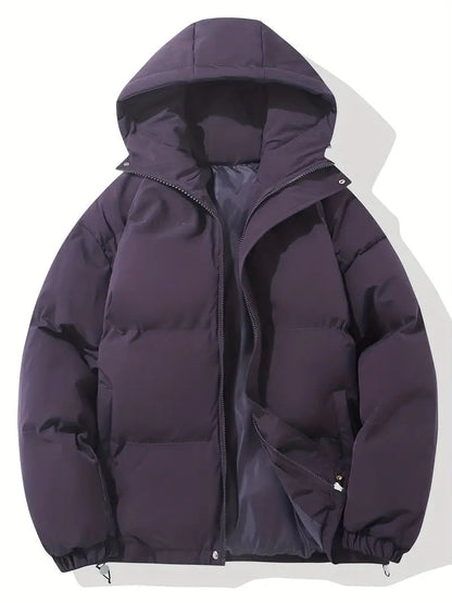 Davy | Men's Cozy Quilted Puffer Hoodie
