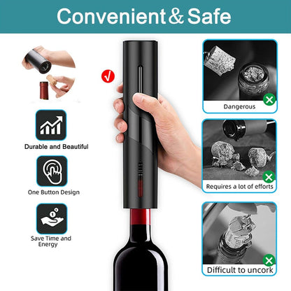 Davy |-Click Electric Wine Bottle Opener