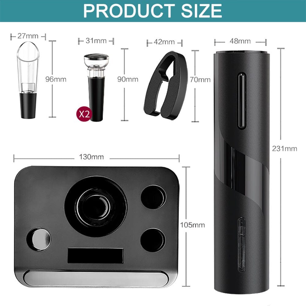 Davy |-Click Electric Wine Bottle Opener