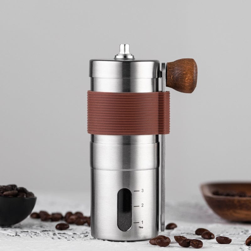 Davy | Manual Coffee Grinder | Stainless Steel Construction
