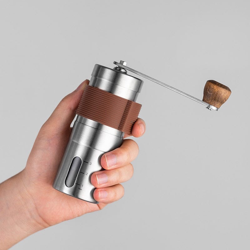 Davy | Manual Coffee Grinder | Stainless Steel Construction