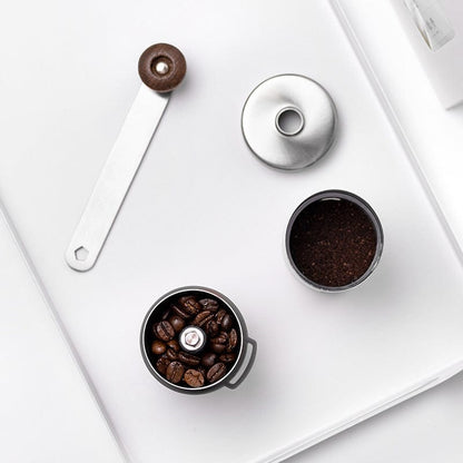 Davy | Manual Coffee Grinder | Stainless Steel Construction