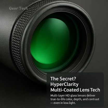 Davy | Compact 600x Ultra-Zoom Monocular | HD Lens, Lightweight & Perfect for Hiking, Birdwatching, and Sports Events