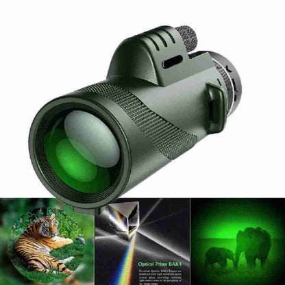 Davy | Compact 600x Ultra-Zoom Monocular | HD Lens, Lightweight & Perfect for Hiking, Birdwatching, and Sports Events