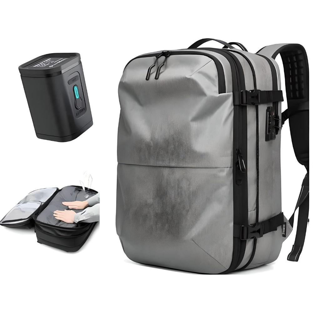 Davy | Compression Backpack for Travel, Carry-On, Expandable