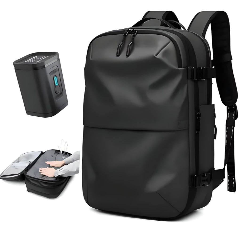 Davy | Compression Backpack for Travel, Carry-On, Expandable