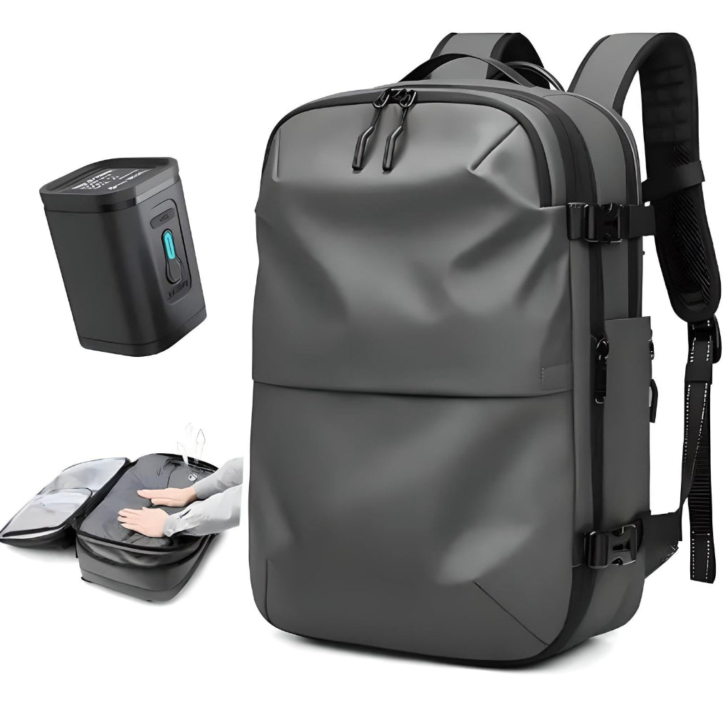 Davy | Compression Backpack for Travel, Carry-On, Expandable