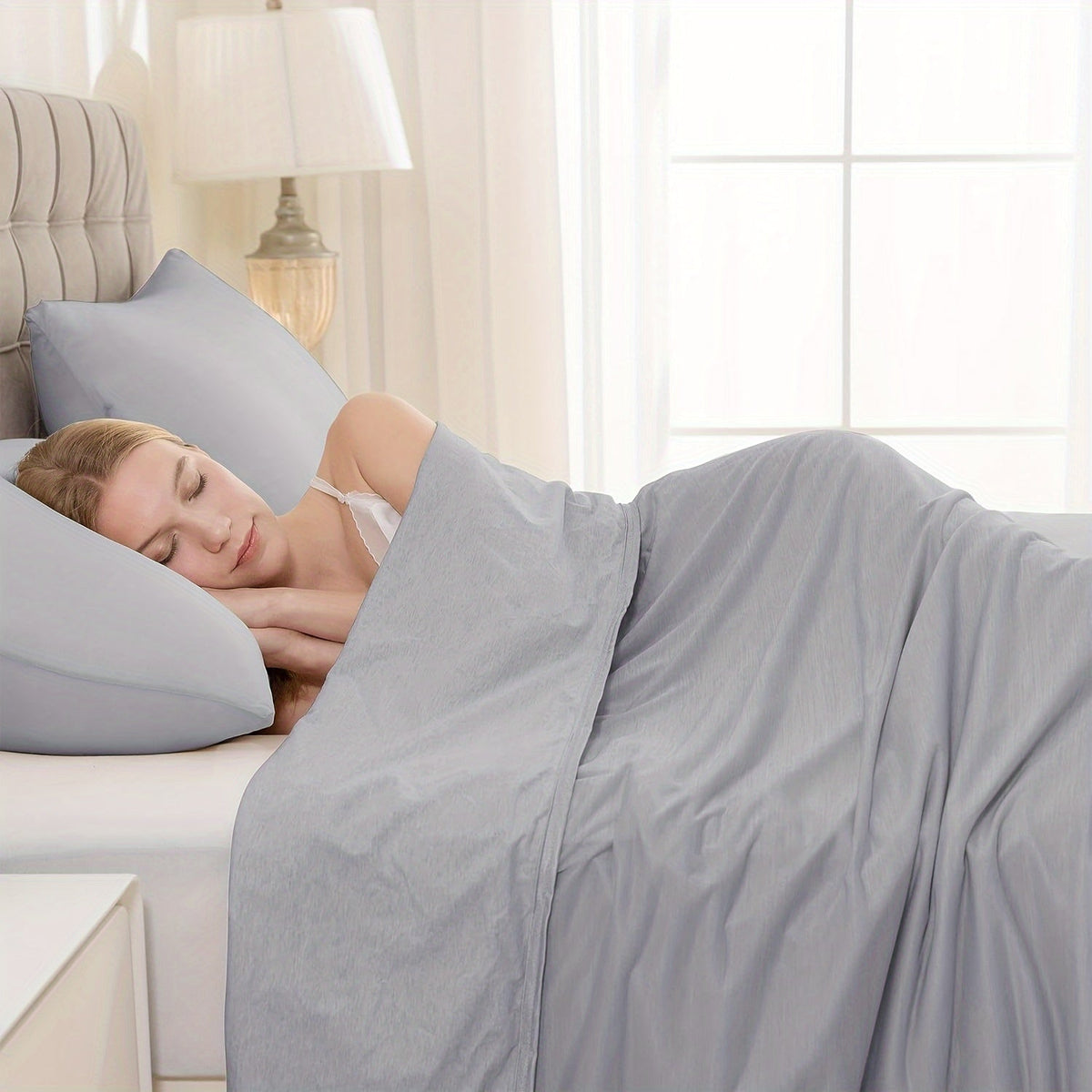 Davy | Lightweight Summer Throw for Warm Nights - Breathable Sleep Blanket