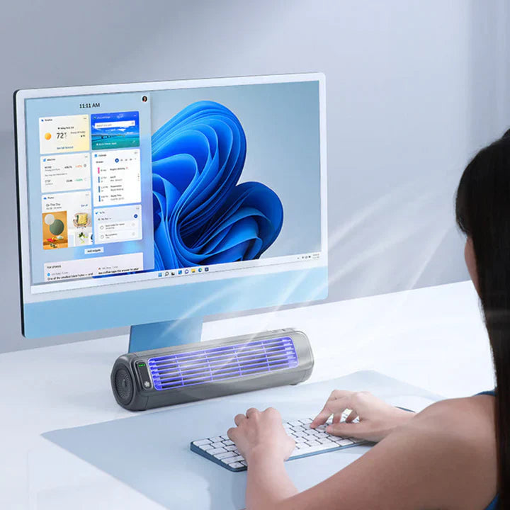 Davy | Rechargeable Cordless Bladeless Fan Air Cooler