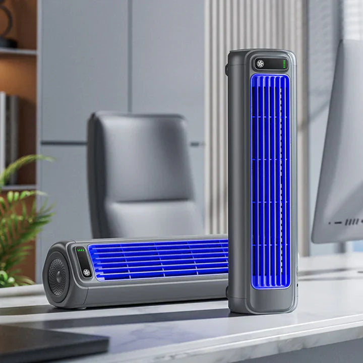Davy | Rechargeable Cordless Bladeless Fan Air Cooler