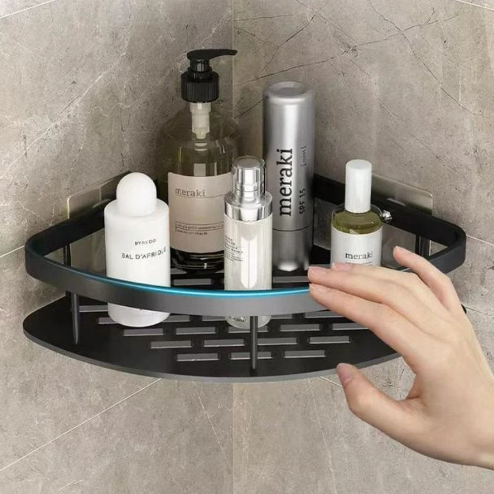 Davy | Corner Shelf with Open Design for Showers