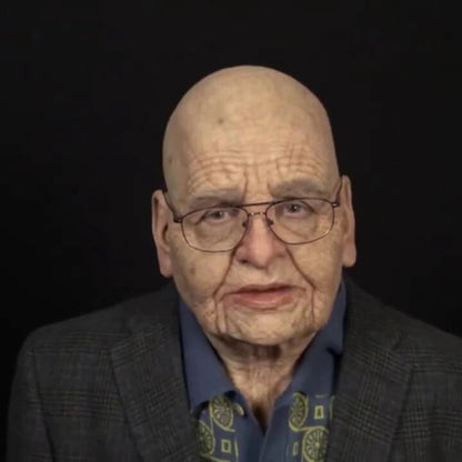 Davy | Creepy Old Man Mask – Realistic Latex Halloween Mask for Adults