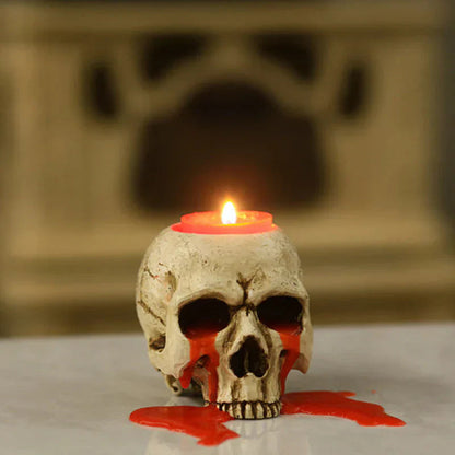 Davy | CrySkull Skull Candle Holder