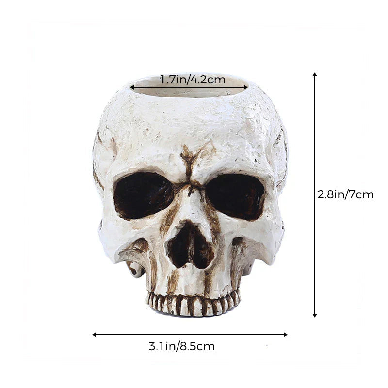 Davy | CrySkull Skull Candle Holder