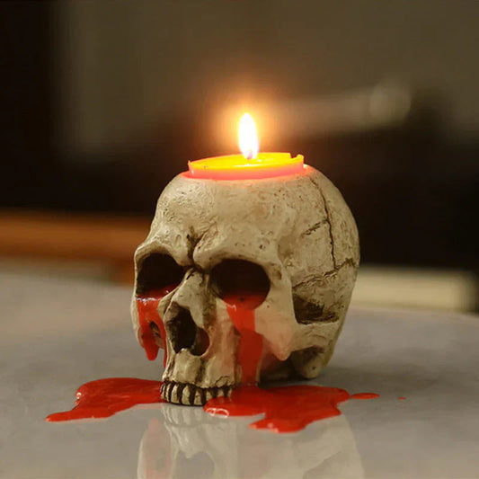 Davy | CrySkull Skull Candle Holder
