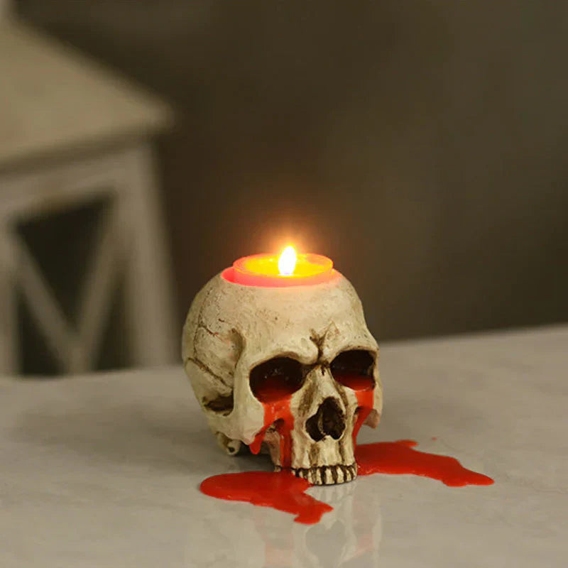 Davy | CrySkull Skull Candle Holder