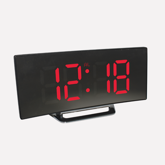 Davy | Curved LED Digital Alarm Clock