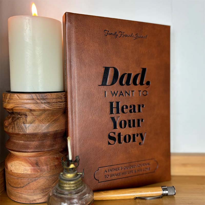 Davy | Dad, I Want to Hear Your Story | Heritage Edition Book | Over 250 Questions