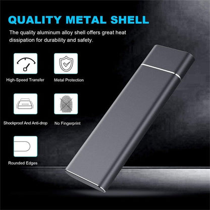 Davy | DataFlash | Portable Ultra Fast External SSD Drive