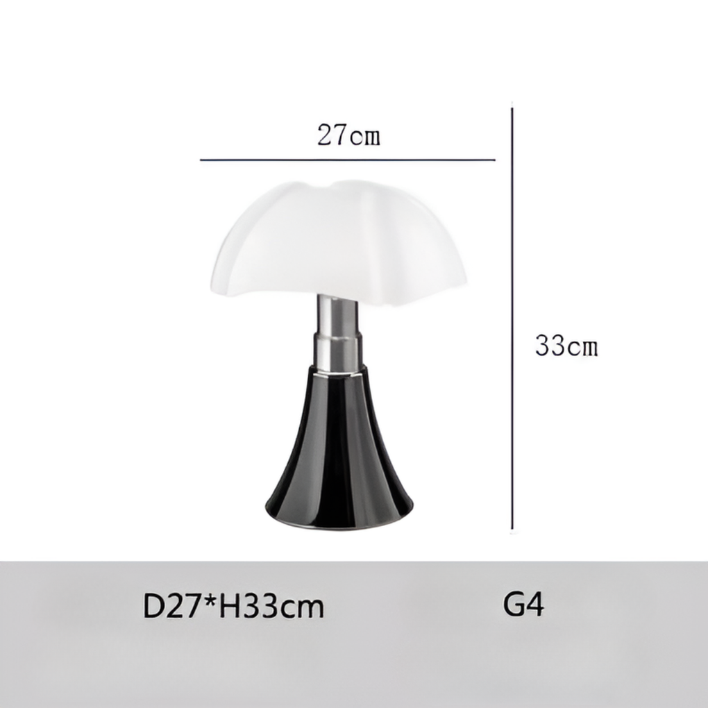 Davy | Designer Table Lamp Mushroom Shape With Touch Dimmer