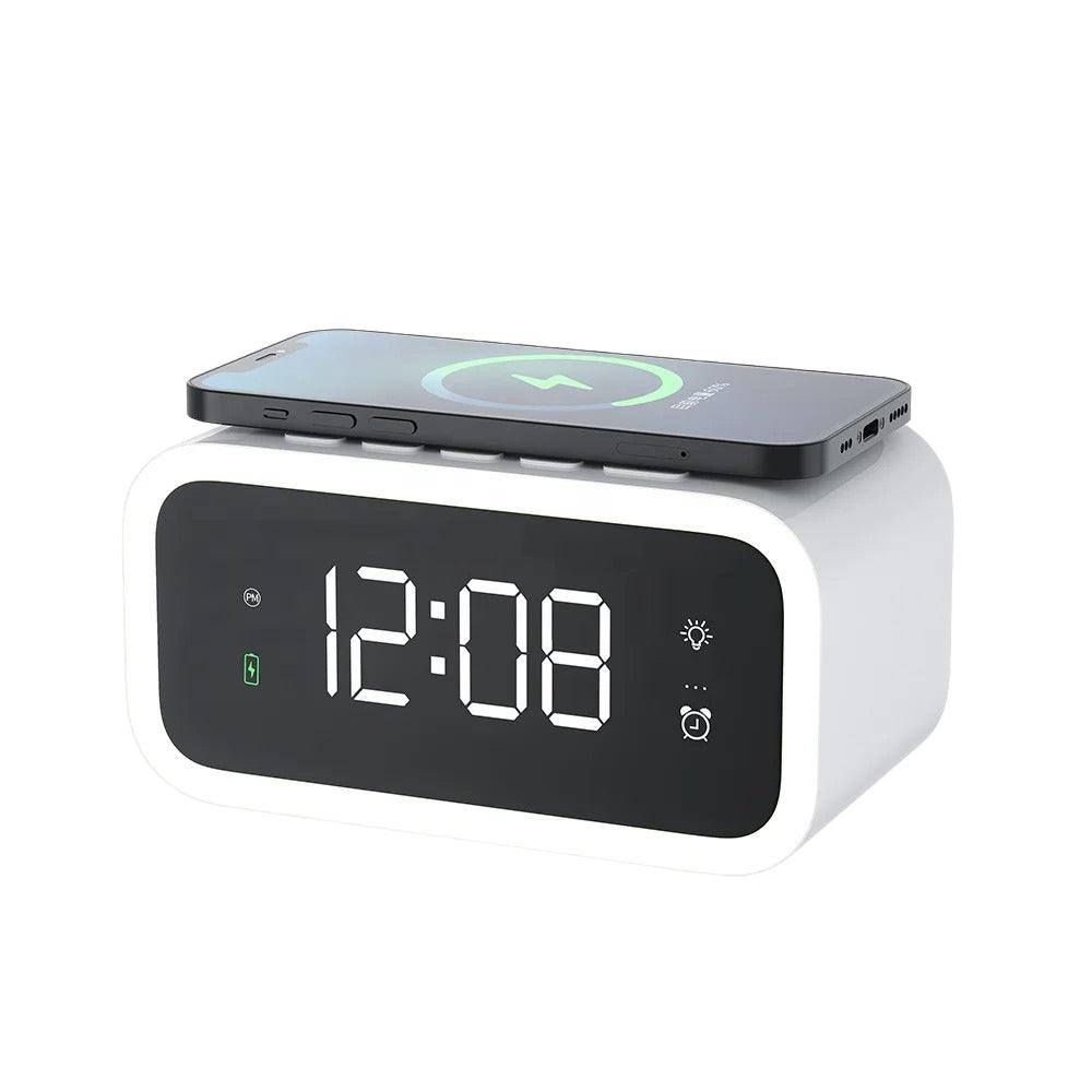 Davy | Digital Alarm Clock with Wireless Charger